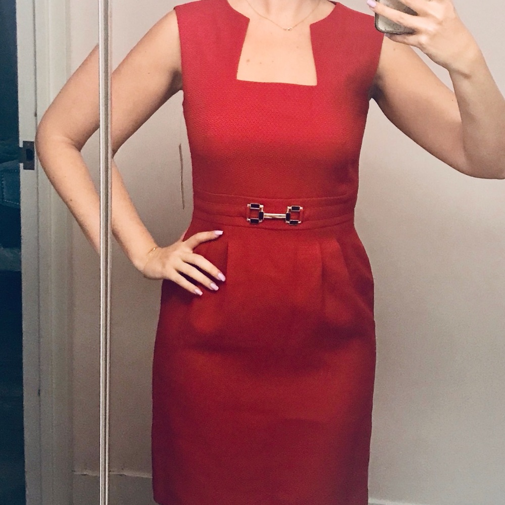 🔷 NEW Tahari Arthur S Levine ruby work dress 🔷